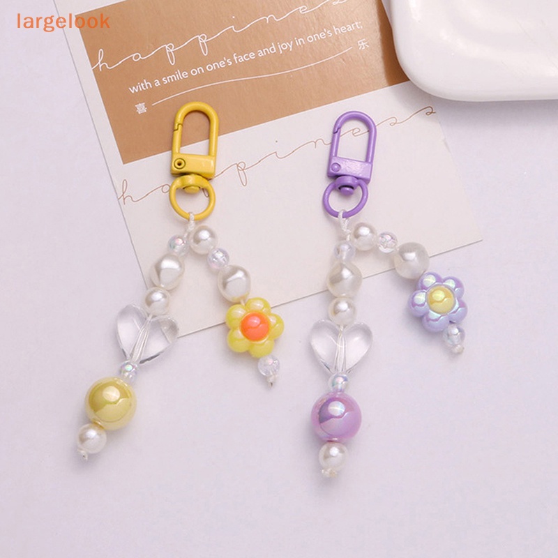 Móc Khóa Hình Bông Hoa Nhiều Màu Sắc Dễ Thương