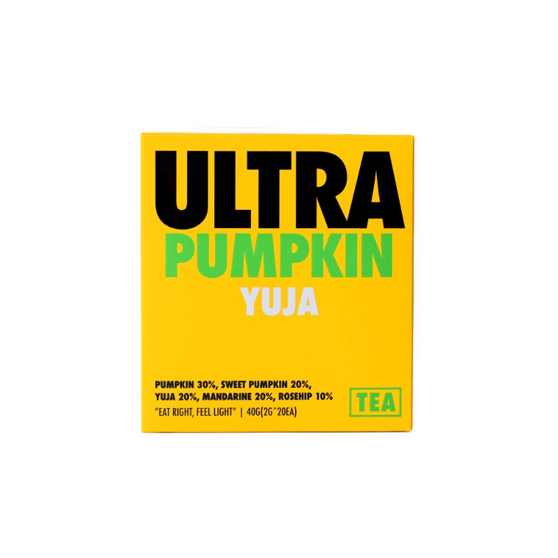 ULTRAEATS Ultra Pumpkin Tea 40g 3 types / Pumpkin / Yuja / Redbean