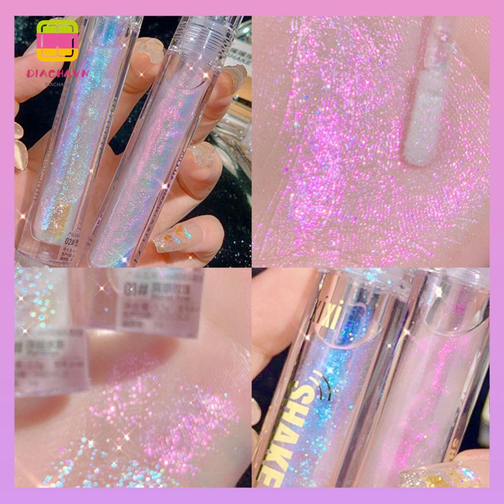 DIACHAVN Nhũ Mắt Dạng Gel Lấp Lánh Kháng Nước Và Lâu Phai Sành Điệu Cho Nữ