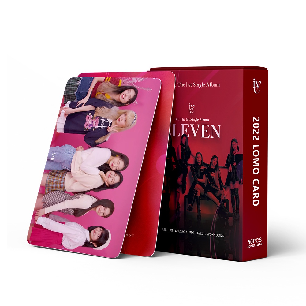 Hộp ảnh Lomo Card ELEVEN Kpop IVE Album After Love