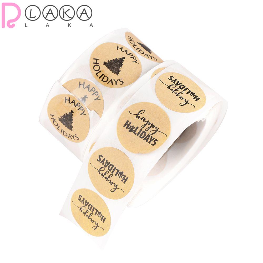 LAKAMIER Bộ 500 Miếng Dán Trang Trí Hộp Bánh Xinh Xắn