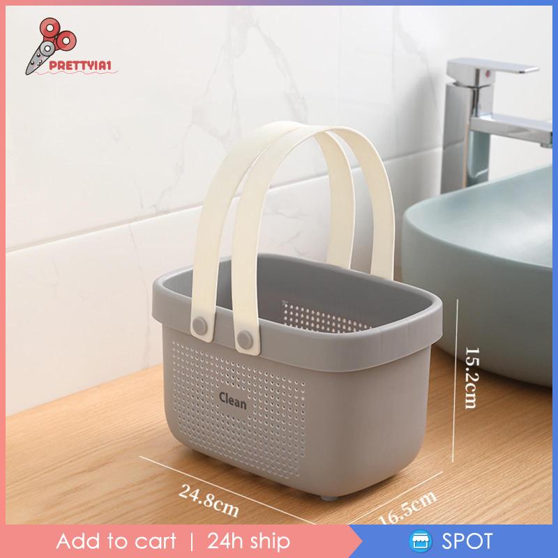 Giỏ Đựng Đồ Dùng Nhà Tắm / Garage Siêu Bền Thiết Kế Đục Lỗ Tiện Dụng