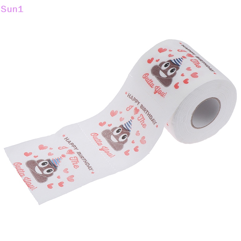 1 Cuộn Giấy Vệ Sinh Họa Tiết Vui Nhộn Dành Cho Nam Và Nữ Sun1 > 1 Cuộn