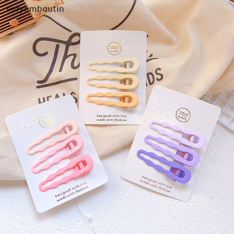 Kẹp Tóc Họa Tiết Hình Học Màu Gradient Thời Trang Cho Nữ