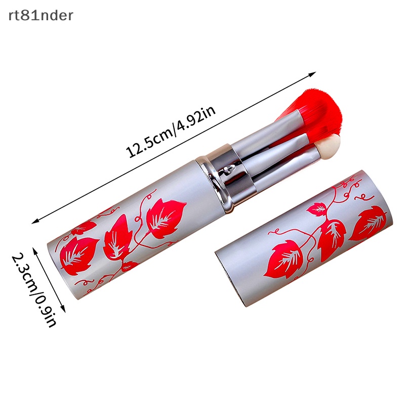 Set 4 Cọ Trang Điểm 4 Trong 1 Mini Tiện Dụng Khi Đi Du Lịch