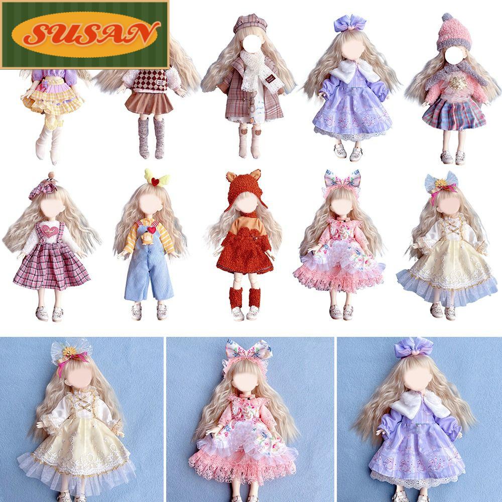 SUSANS Bộ Đầm Thời Trang Cho Búp Bê Tỉ Lệ 1 / 6