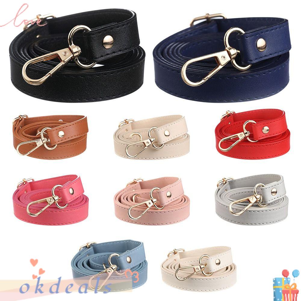 OKDEALS Dây Đeo Túi Xách Bằng Da 130cm Có Thể Tháo Rời