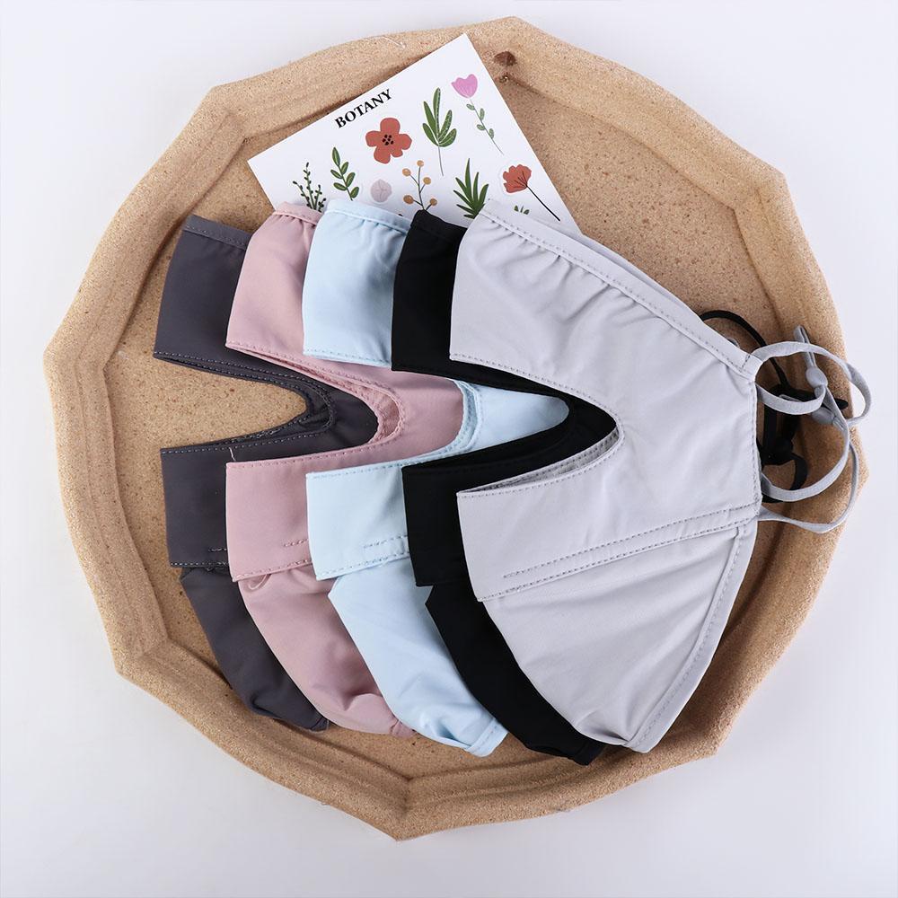 DARNELL Khẩu Trang Chống Nắng Thoáng Khí Chống Tia UV Màu Sắc Đơn Giản