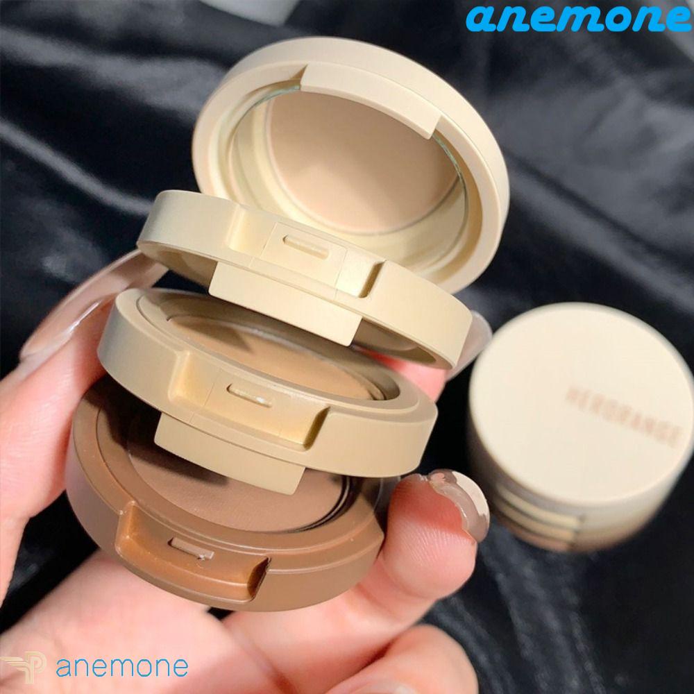 ANEMONE Bảng Phấn Mắt 3 Trong 1 Ánh Nhũ / Lì Không Nhòe Tiện Dụng