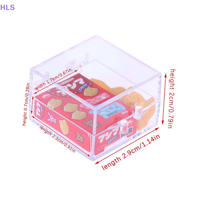 Bánh Quy Mini Tỉ Lệ 1 / 12 Trang Trí Nhà Búp Bê