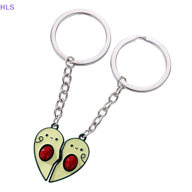 Set 2 Móc Khóa Cặp Đôi Dễ Thương Phù Hợp Làm Quà