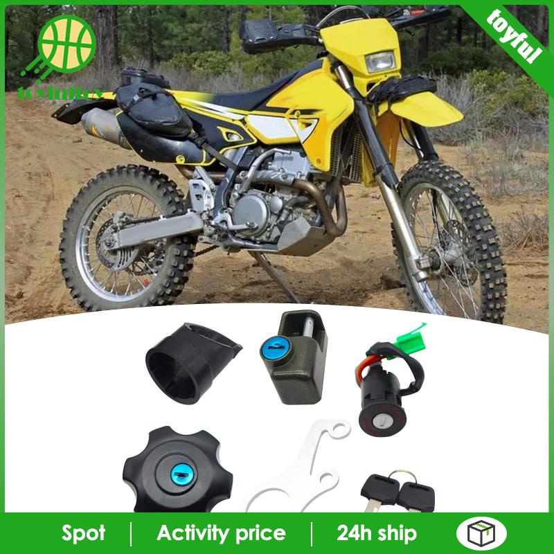 Bộ Ổ Khóa Và Chìa Khóa Đánh Lửa Nhiên Liệu 37101-29811 44200-29821 Cho Xe Máy Suzuki Drz400