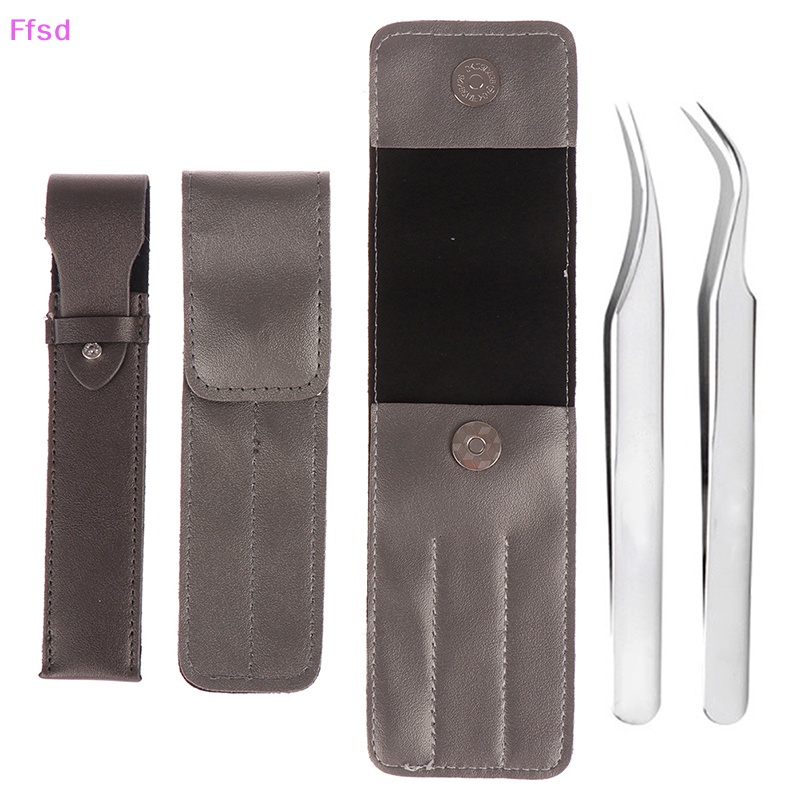 Túi Da Đựng Nhíp Gắn Lông Mi Giả Tiện Dụng