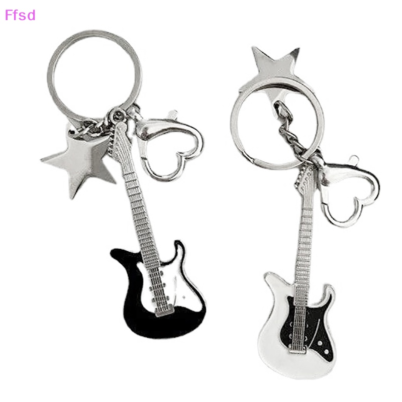 {Ffsd} 2023new Y2k Móc Chìa Khóa Hình Trái Tim Ngôi Sao Trái Tim Phong Cách Vintage Thời Trang Ngọt Ngào Cho Nữ