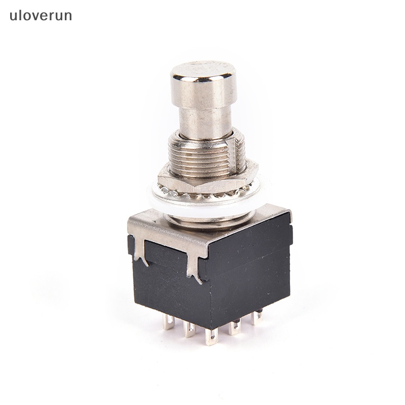 Uloverun Hộp Đựng Phơ Đàn Guitar 1x 9-pin 3PDT Bằng Kim Loại Tiện Dụng