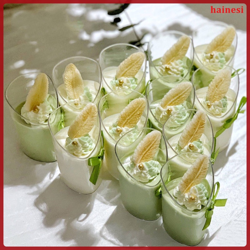Bộ 10 Cốc Thủy Tinh Đựng Bánh Pudding Phô Mai