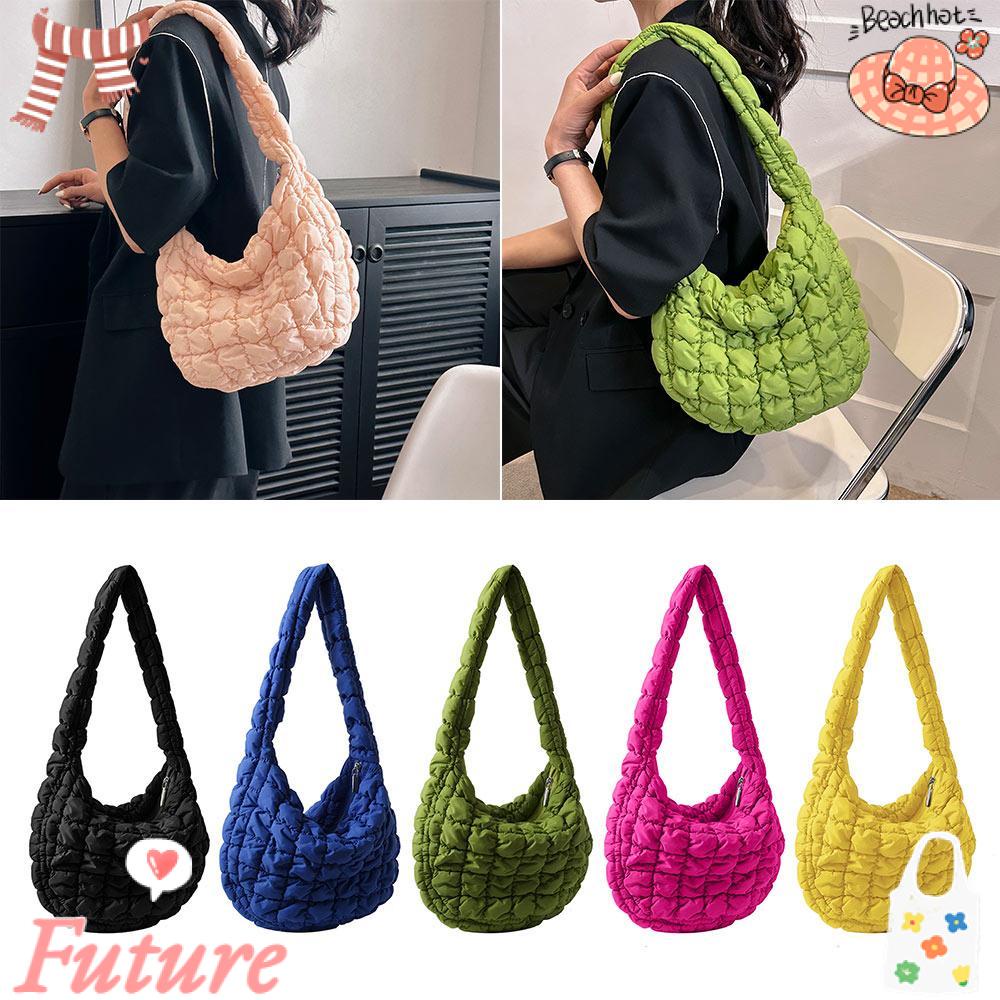 FUTURE Túi Đeo Chéo Chần Bông Phong Cách Cá Tính Y2K Cho Nữ