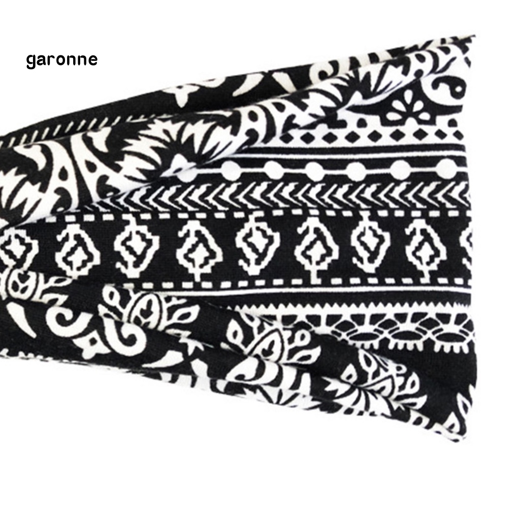 Băng Đô Thể Thao Bằng Vải Co Giãn Thoải Mái Dành Cho Nữ