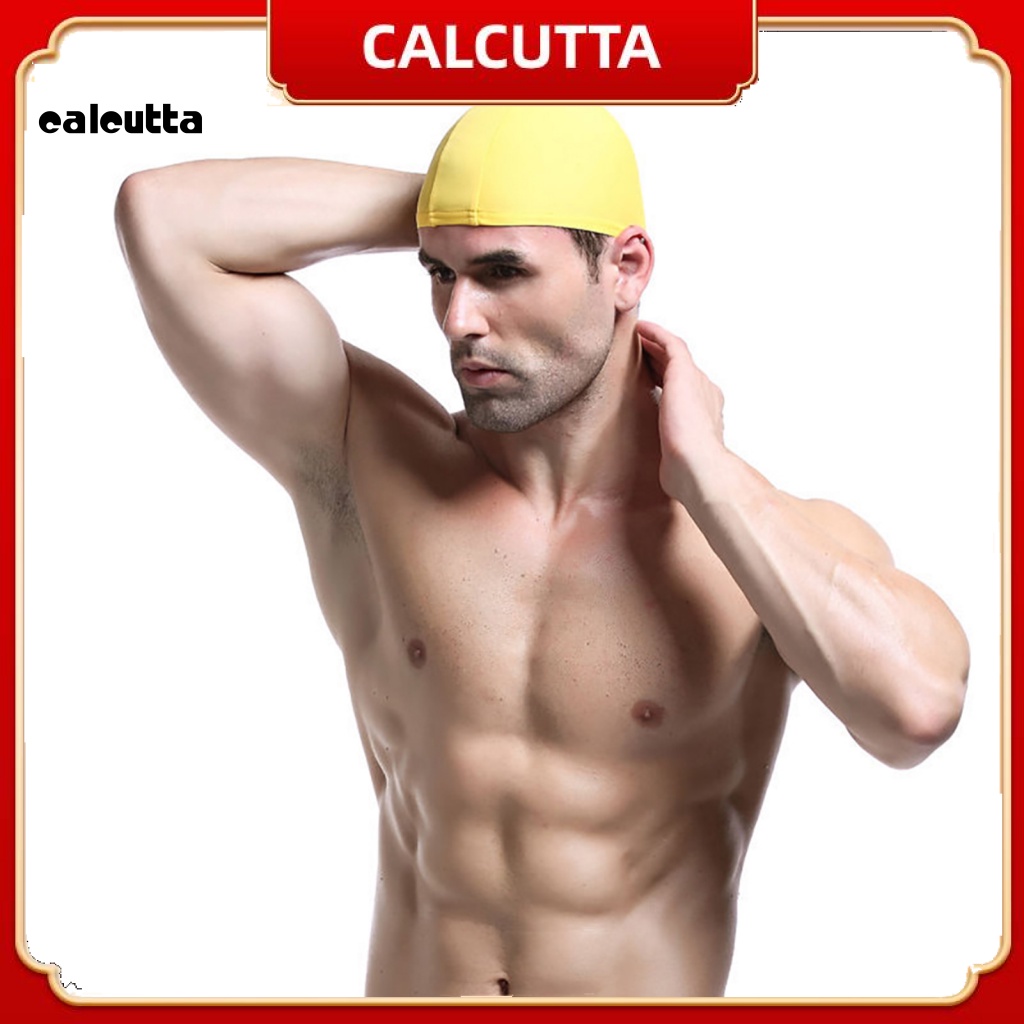 Mũ Bơi Nylon Thoáng Khí Chống Thấm Nước Màu Sắc Đơn Giản