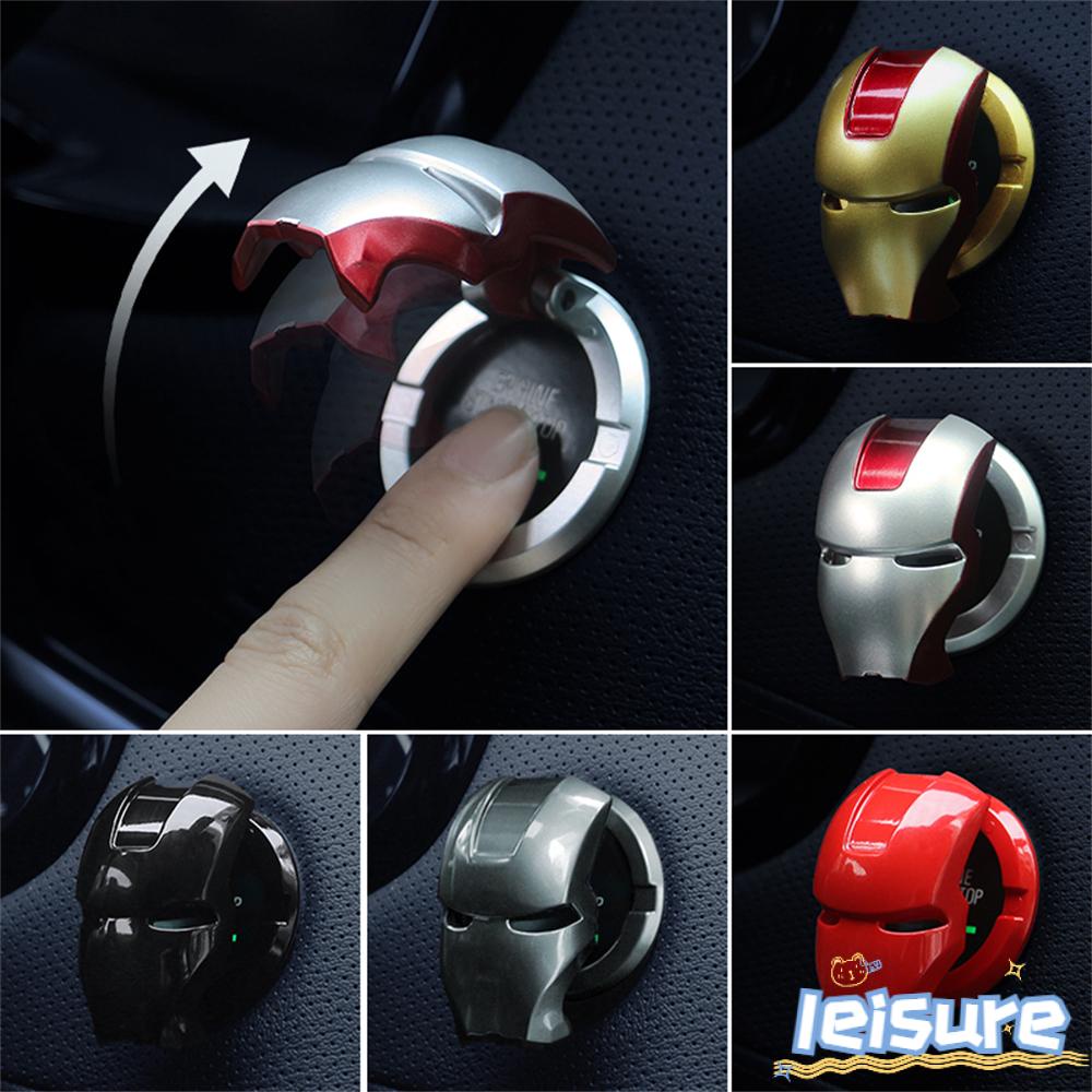 LEISURE Vỏ Bọc Công Tắc Khởi Động Trang Trí Nội Thất Xe Hơi