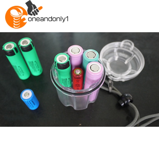 Hộp Đựng Pin Edc Gọn Nhẹ Chống Rơi Tiện Dụng Mang Theo Du Lịch / Cắm Trại