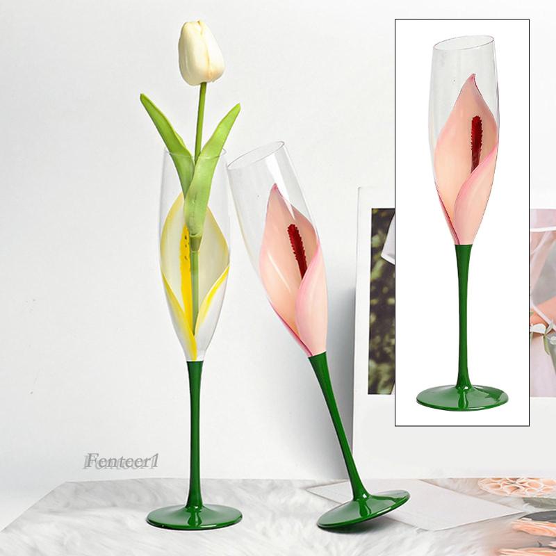 Ly Thủy Tinh Uống Rượu Champagne Thiết Kế Sáng Tạo