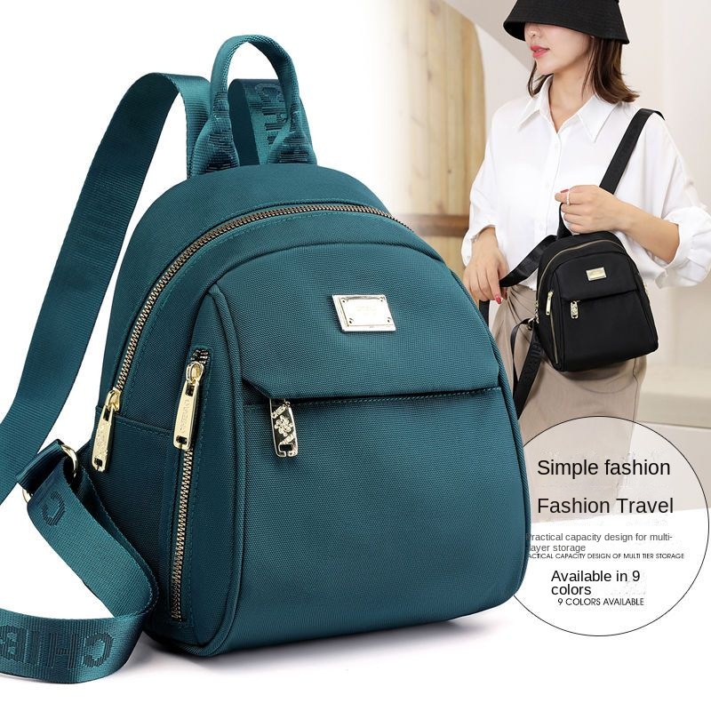 Hàng Mới Về Ba Lô Vải Oxford Siêu Nhẹ Chống Thấm Nước Thiết Kế Đơn Giản Thời Trang Cho Nữ