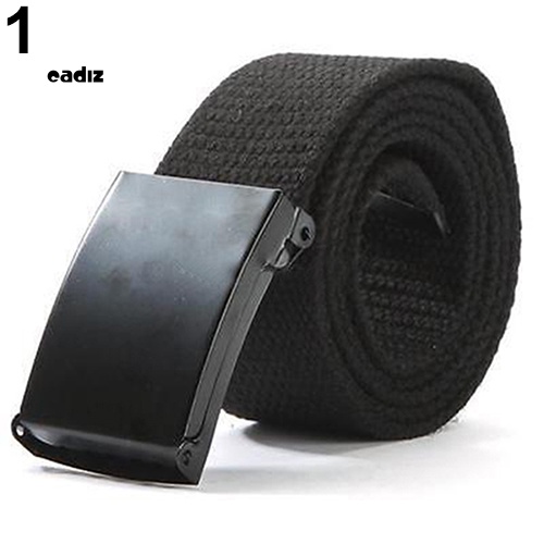 Thắt Lưng Unisex Vải Bố Màu Sắc Thời Trang