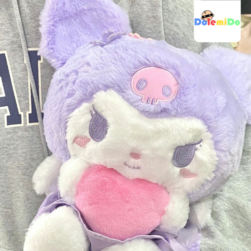 Thú Nhồi Bông Kuromi Kuromi Hàng Mới Chính Hãng