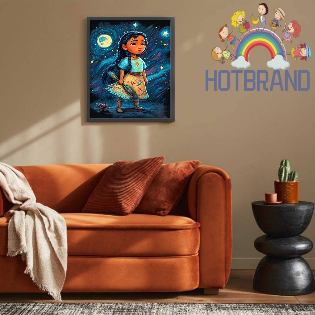 Toàn Bộ Bộ Tranh Thêu Chữ Thập 11CT Hình Moana