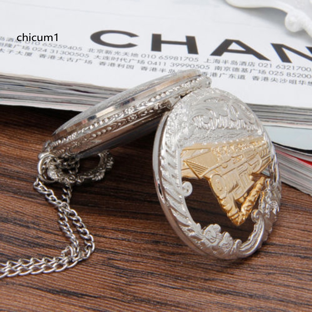 Vòng cổ Mặt Đồng Hồ Thạch Anh Bằng Hợp Kim Chất Lượng Cao