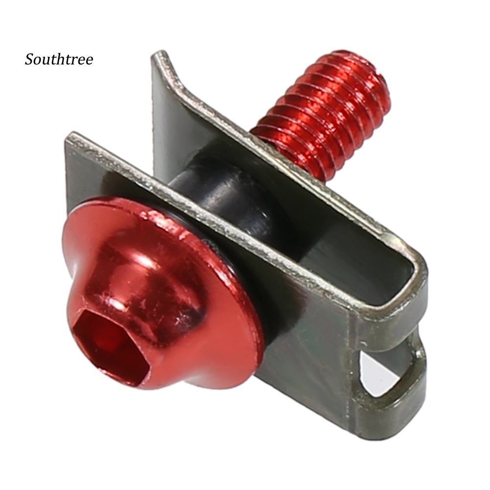 Bộ 10 Ốc Vít M5 Bằng Hợp Kim Nhôm Cho Xe Mô Tô