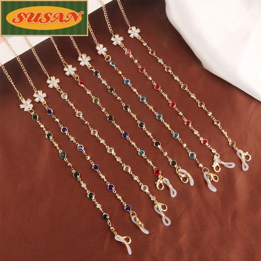 SUSANS Dây Giữ Mắt Kính Chống Thất Lạc Cho Nữ Giá Đỡ