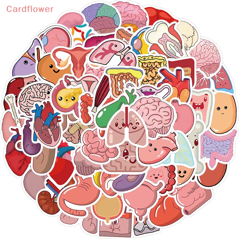 Bộ 50 Miếng Dán Trang Trí Họa Tiết Graffiti Độc Đáo Mới