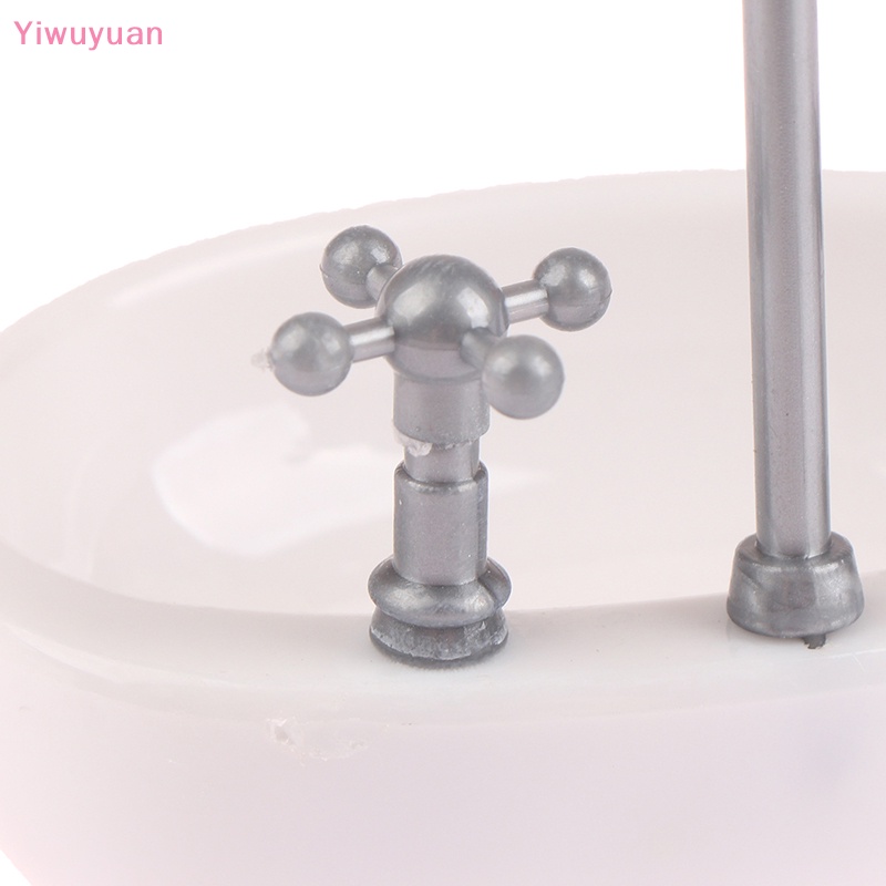 < Yiwuyuan > Vòi Nước Bồn Rửa Mini Trang Trí Nhà Búp Bê Thu Nhỏ Mới