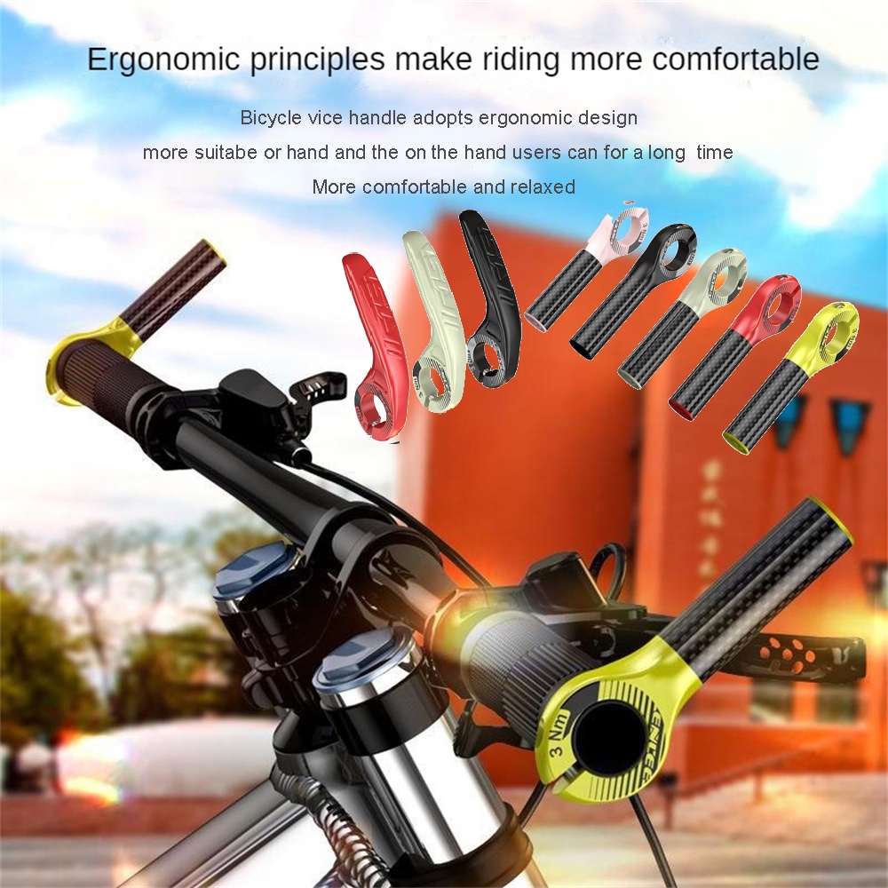 ♕ Tay lái bằng sợi carbon dành cho xe đạp Xe đạp leo núi Tay lái dành cho xe địa hình Ghi đông dành cho xe đạp Tay cầm nhỏ Tiết kiệm sức lao động Phụ kiện dành cho xe đạp