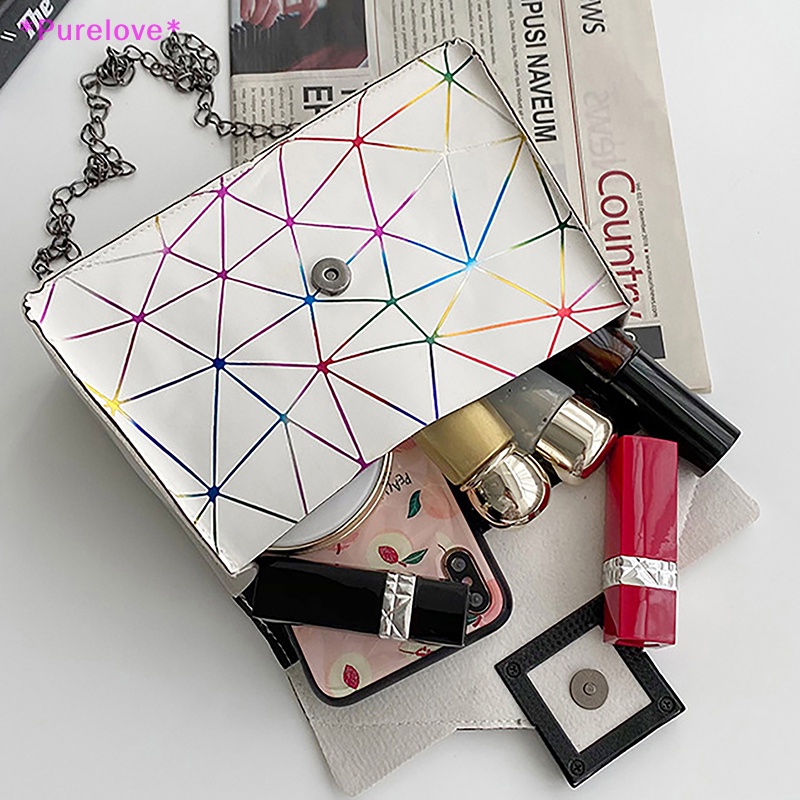 Túi Đeo Chéo Da PU Trong Suốt Thời Trang Dành Cho Nữ Mới