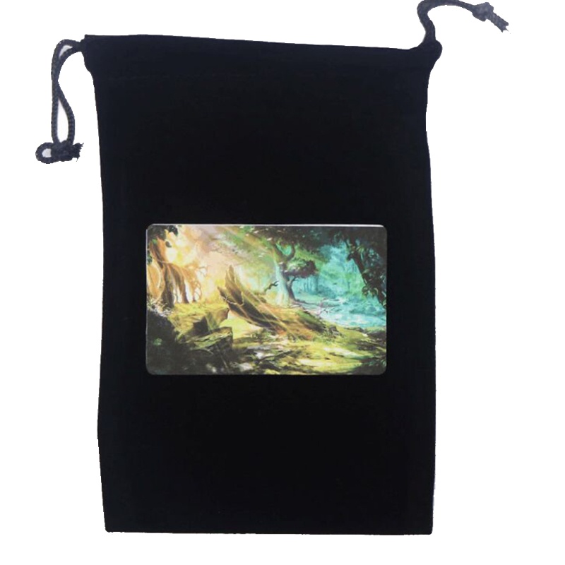 Túi Dây Rút Vải Nỉ Đựng Bài Tarot Tiện Dụng