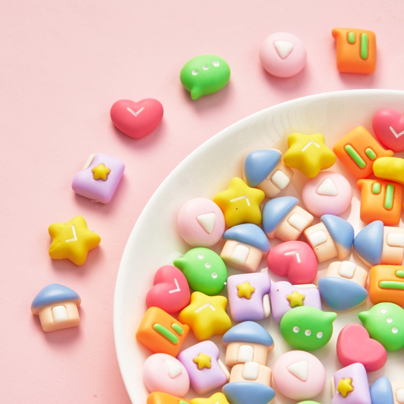 10 Cây Nấm Mini Dễ Thương Trang Trí Ốp Điện Thoại