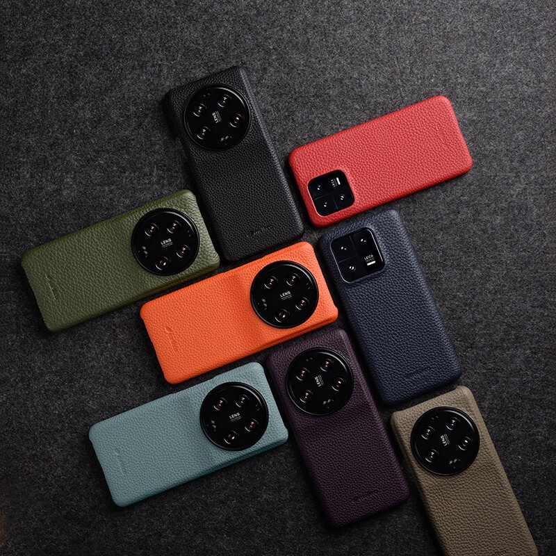 Ốp Điện Thoại Da Bò Phối Sợi carbon Cho Xiaomi Mi 13 Ultra 5G MI13 pro 12pro 12s Ultra