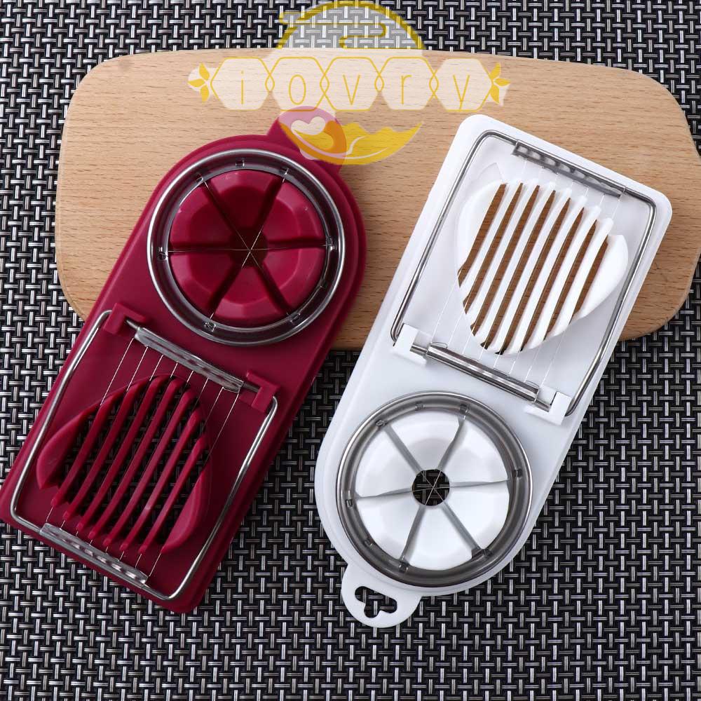 IVORY Dụng Cụ Cắt Lát Trứng / Phô Mai Đa Năng Bằng Thép Không Gỉ