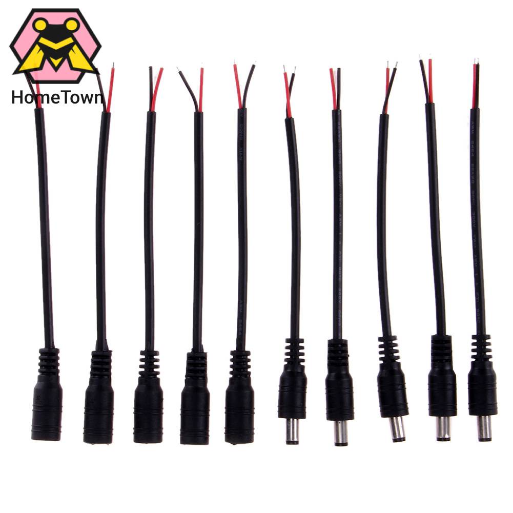 Set 5 Đầu Nối DC Cao Su 5.5 * 2.1mm
