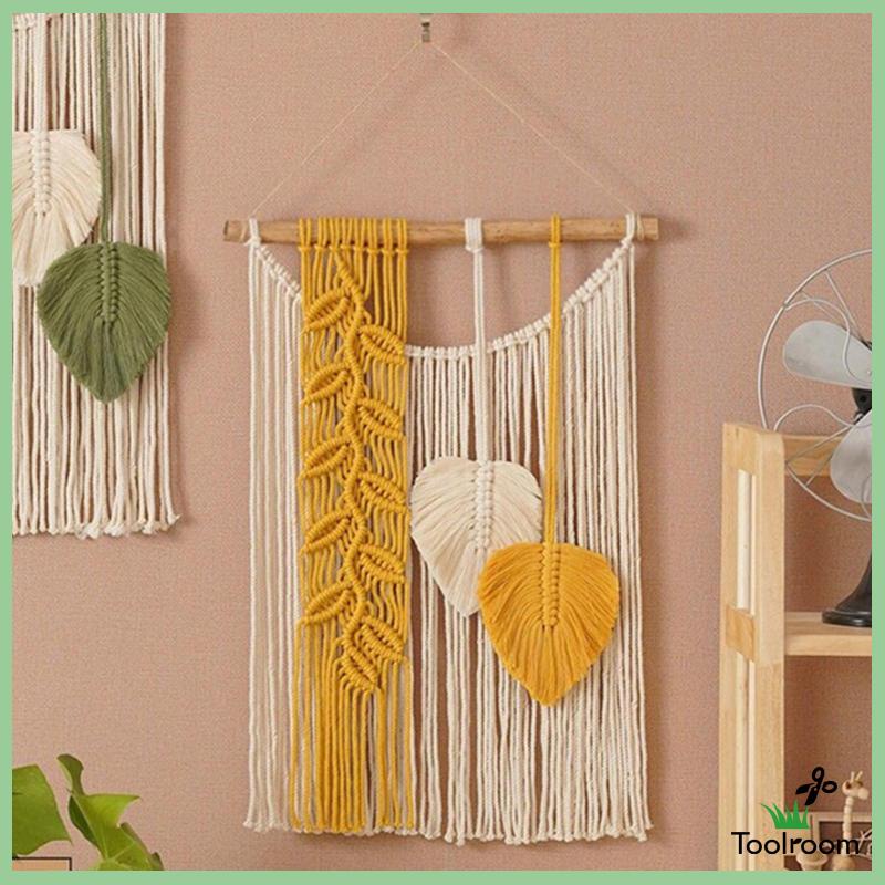 Dây Bện Treo Tường Trang Trí Phong Cách Bohemian