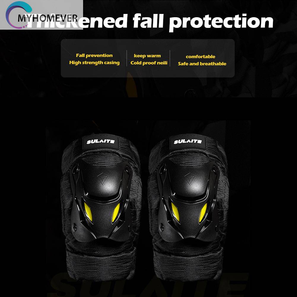 Đệm Bảo Vệ Đầu Gối Chống Ngã Có Thể Điều Chỉnh Dùng Khi Chạy Xe Mô Tô