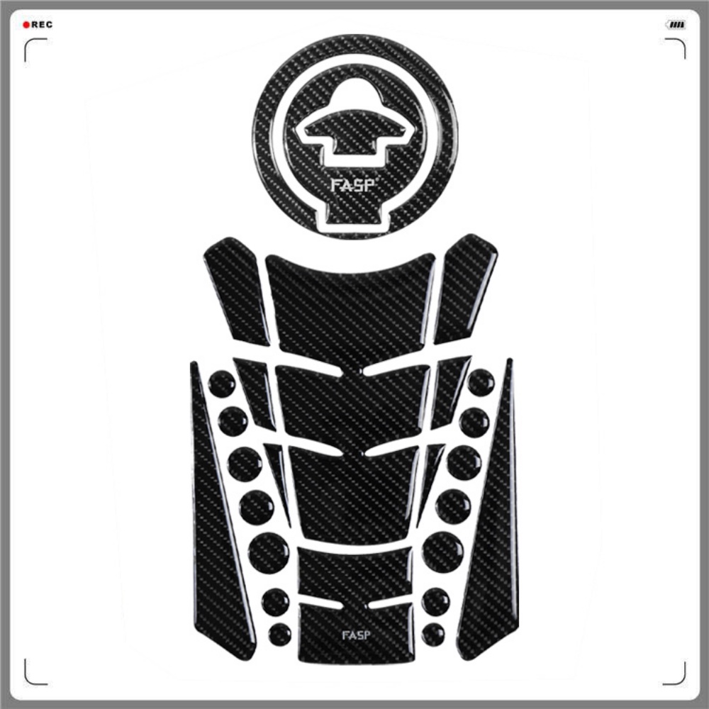 Sticker Sợi Carbon 5D Dán Bình Nhiên Liệu Xe Mô Tô TFX150 Yamaha TFX150 NEW REALZION Yamaha M-slaz 150 XABER 150 Chống Thấm Nước Chống Trầy Xước