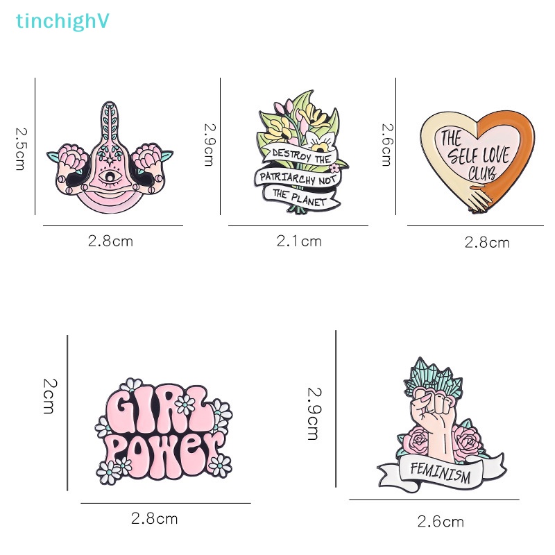 [TinchighV] Ghim Cài Áo Tráng Men Tùy Chỉnh Tình Yêu Uterus Quà Tặng Cho Bạn Nữ [Mới]