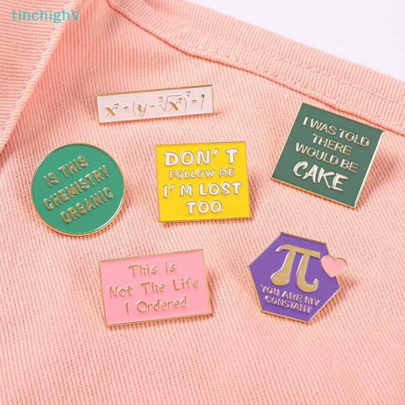 [TinchighV] Ghim Cài Áo Ba Lô Bằng Hợp Kim Tráng Men Hình Học Thiết Kế Tinh Tế [Mới]