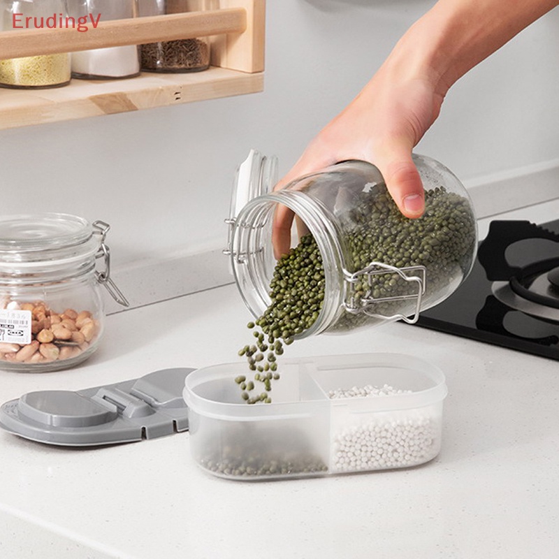 Hộp đựng thực phẩm Hai Ngăn Có Nắp Đậy Tiện Dụng