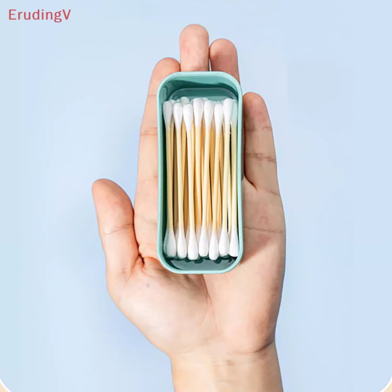 Hộp Đựng Tăm Bông Cotton Chống Bụi Nhỏ Gọn Tiện Lợi Cho Đi Du Lịch