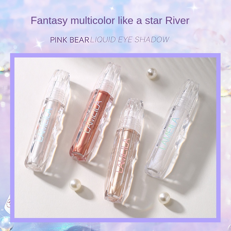 Phấn Mắt Dạng Giọt Ánh Ngọc Trai Lấp Lánh Chống Thấm Nước Và Mồ Hôi Không Phai Màu Lâu Trôi 4 Màu Lựa Chọn